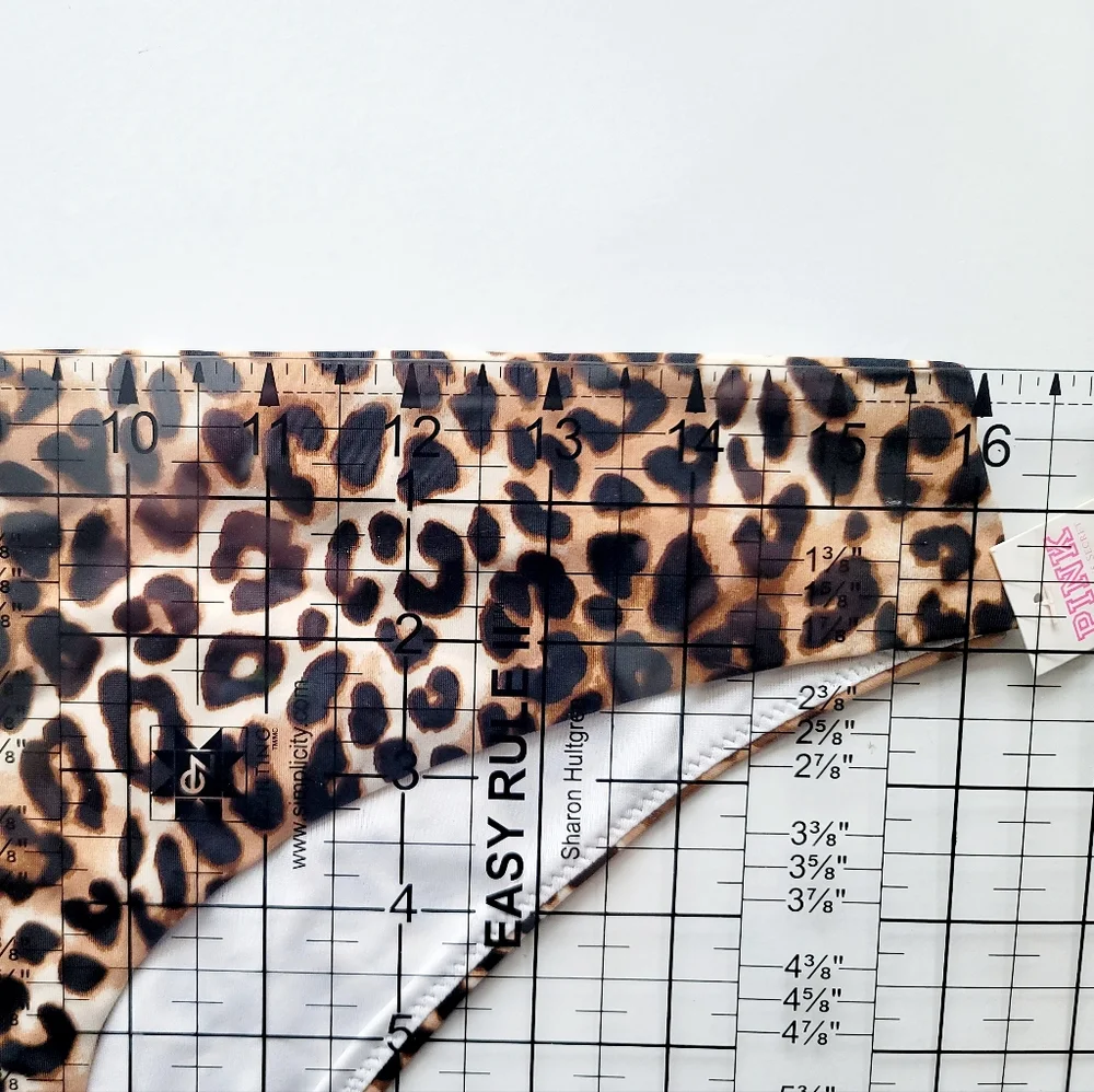 NWT 🐆 Victoria's Secret Pink Bikini Bottom, Leopard Print, Size L - Picture 7 of 8